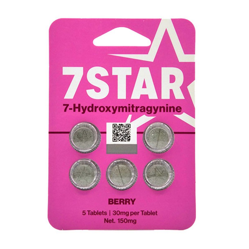 7 Berry 30mg 5ct 12/box