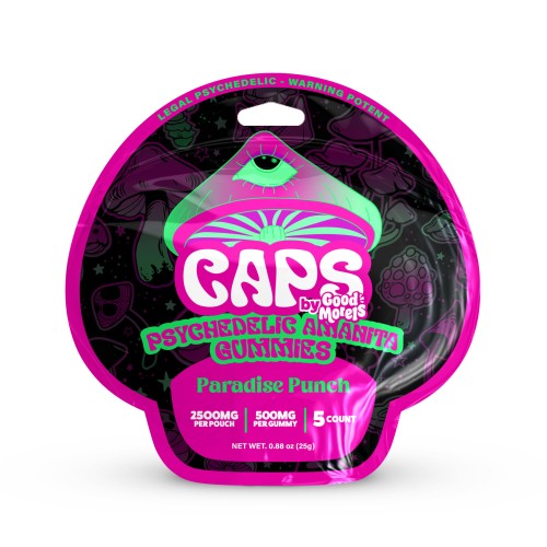 Caps Gummy Paradise Punch 5000mg / 1000mg 10ct