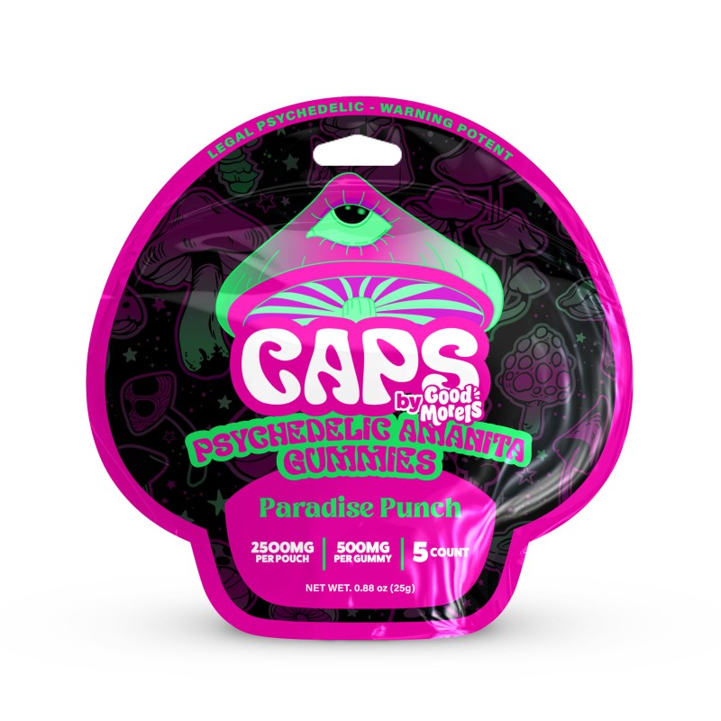 Caps Gummy Paradise Punch 5000mg / 1000mg 10ct