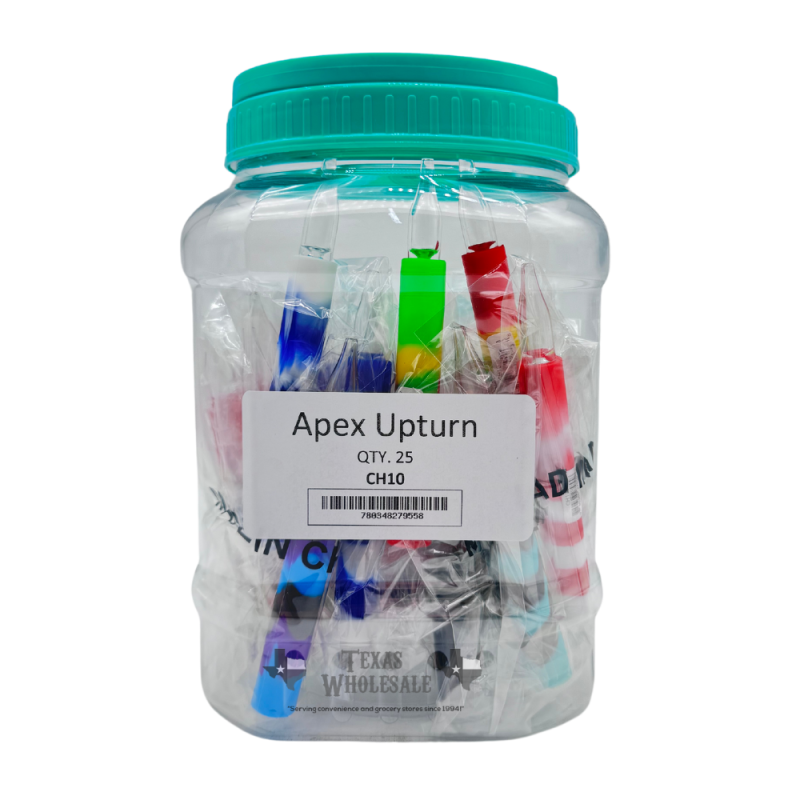 APEX  GLASS  UPTURN   Display  25 piece |  CH10-6812