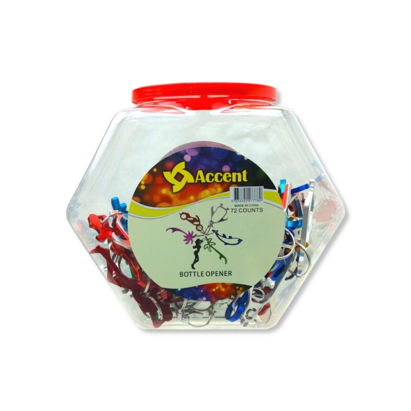 Accent Bottle Opener 72 ct