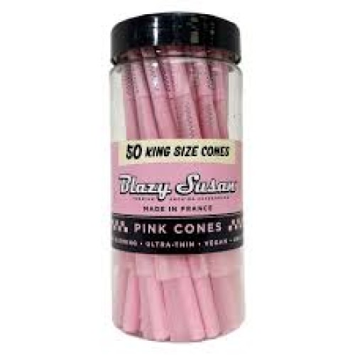 BLAZY SUSAN Pink CONE /98MM 50ct jar