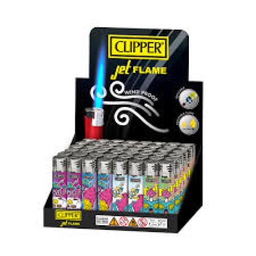 Clipper Lither Jet Flame Mix Design 48ct CKJ11