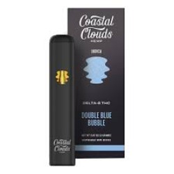 Coastal Clouds Delta 8 THC  Disposable Vape 2G | Double Blue Bubble