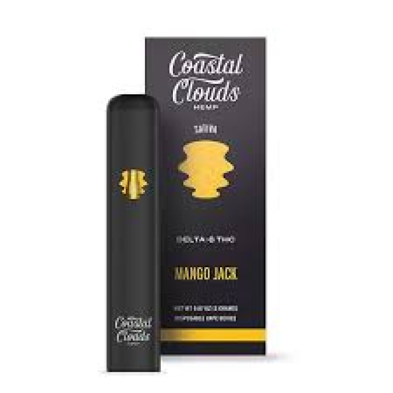 Coastal Clouds Delta 8 THC  Disposable Vape 2G | Mango Jack