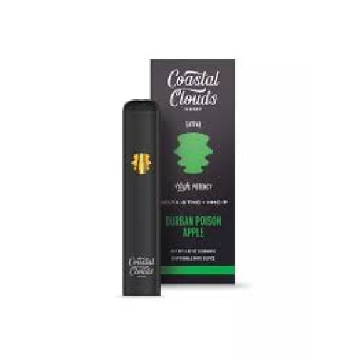 Coastal Clouds Delta 8 THC+HHC-P Disposable Vape 2G | Durban Poison Apple
