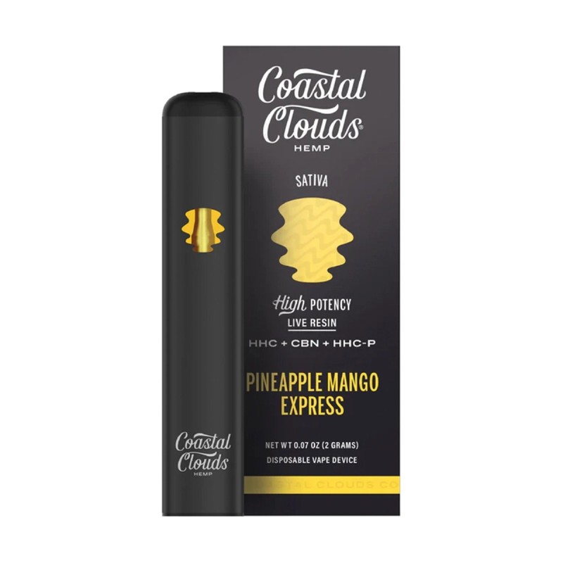Coastal Clouds  HHC+CBN+HHC-P  Disposable Vape 2G | Pineapple Mango Express