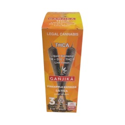Ganjika THC-A - Pineapple Express Savita 1.5gm   |  2-IN-1 Pack Wraps