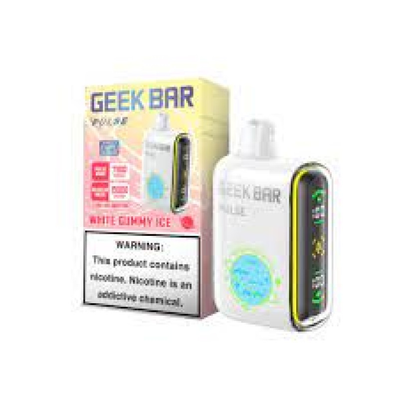 Geek Bar Pulse15000 White Gummy 5ct