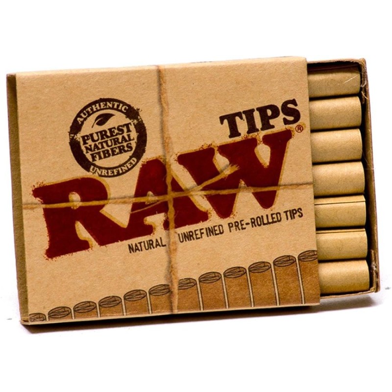 Raw Pre Rolled Filter Tips  | 20|21